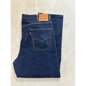 Levi Strauss 550 Relaxed Fit Jeans Mens W42 L29‎ Dark Wash Denim